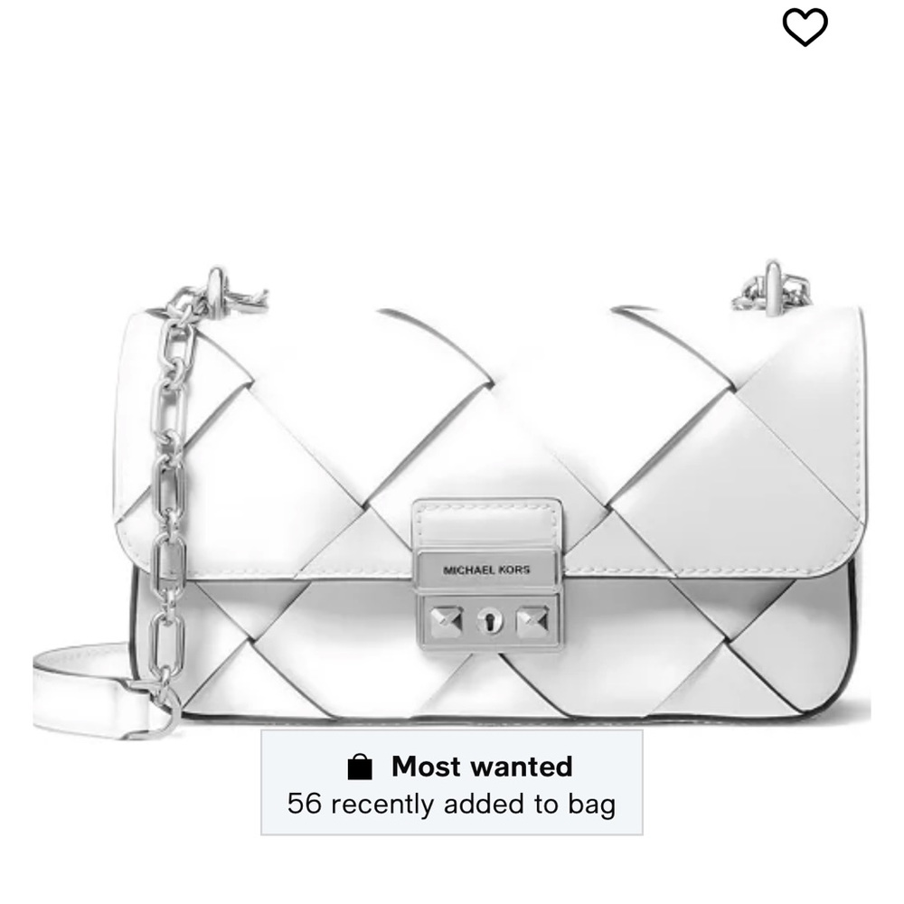 Michael Kors White Crossbody Bag